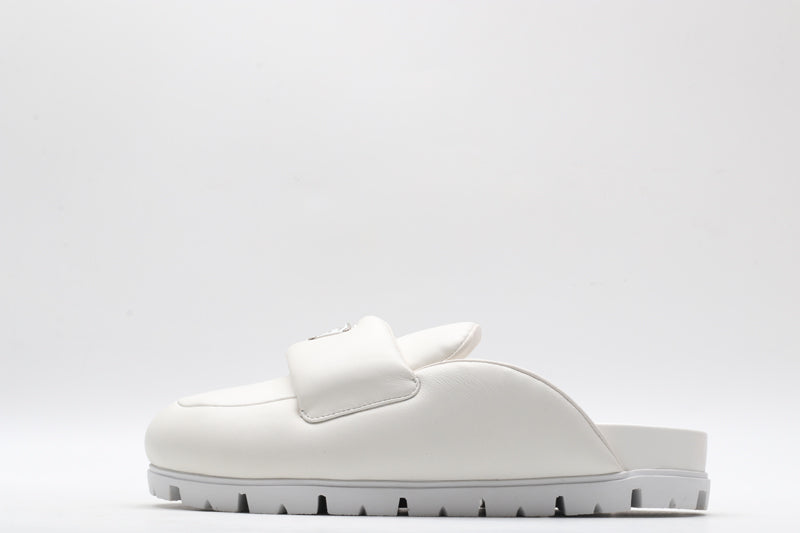Prada Clogs All White