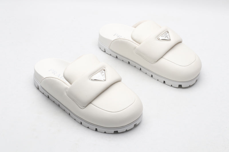 Prada Clogs All White